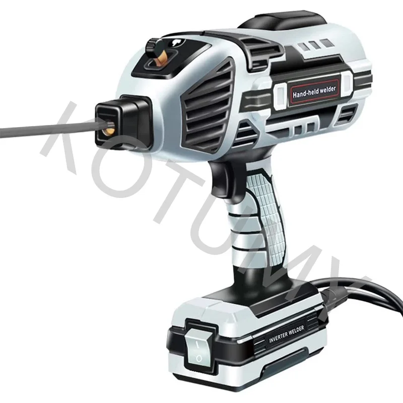 4600W 110/220V Portable Handheld Arc Welder Machine Welding Tool Dual Voltage Welder With Work Clamp 4