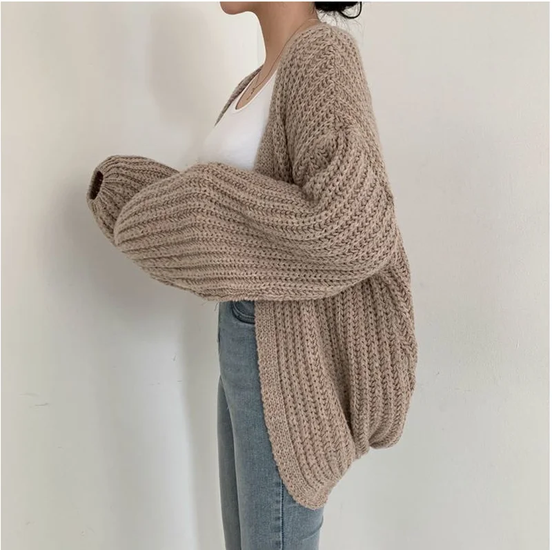 2026 Vintage Harajuku Lantern Sleeve Women Cardigan Sweater Casual Korean Fall Streetwear Tops Chic Lazy Wind Y2k Sweater 10 Sb9489c04f0784898bd3fcda2b79d9aafJ
