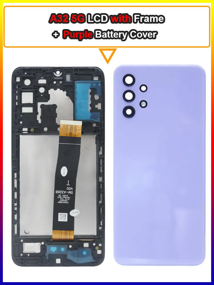 LCD F Purple Cover