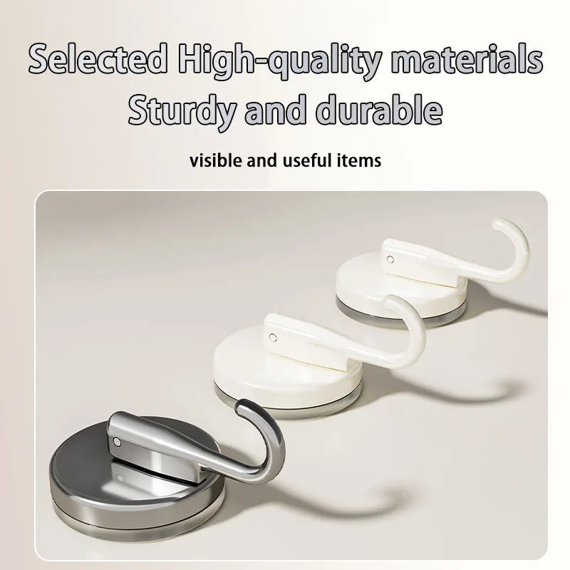 Removable Vacuum Suction Cup Hook Clothes Towel Rack Kitchen Bathroom Without Marks Hanger Hooks Wall Home Accessories