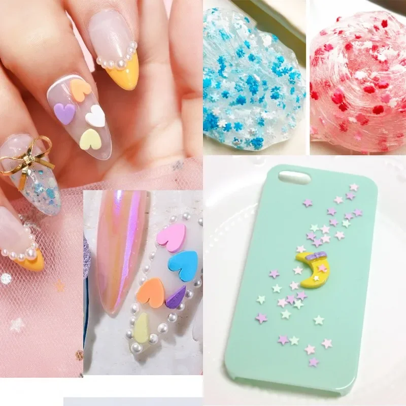 Christmas Polymer Clay Slices Sprinkles Snowflake Penguin Halloween Hot Clay DIY Supplies Nails Art Slime Phone For Gift Toys polymer clay kit polymer clay slime toy