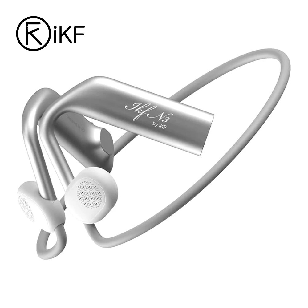 IKF N3 Wireless Air Conduction Bluetooth Earphone Open Ear Hook Outdoor Cycling Sports Headset IPX5 Waterproof 30 Hours Playtime