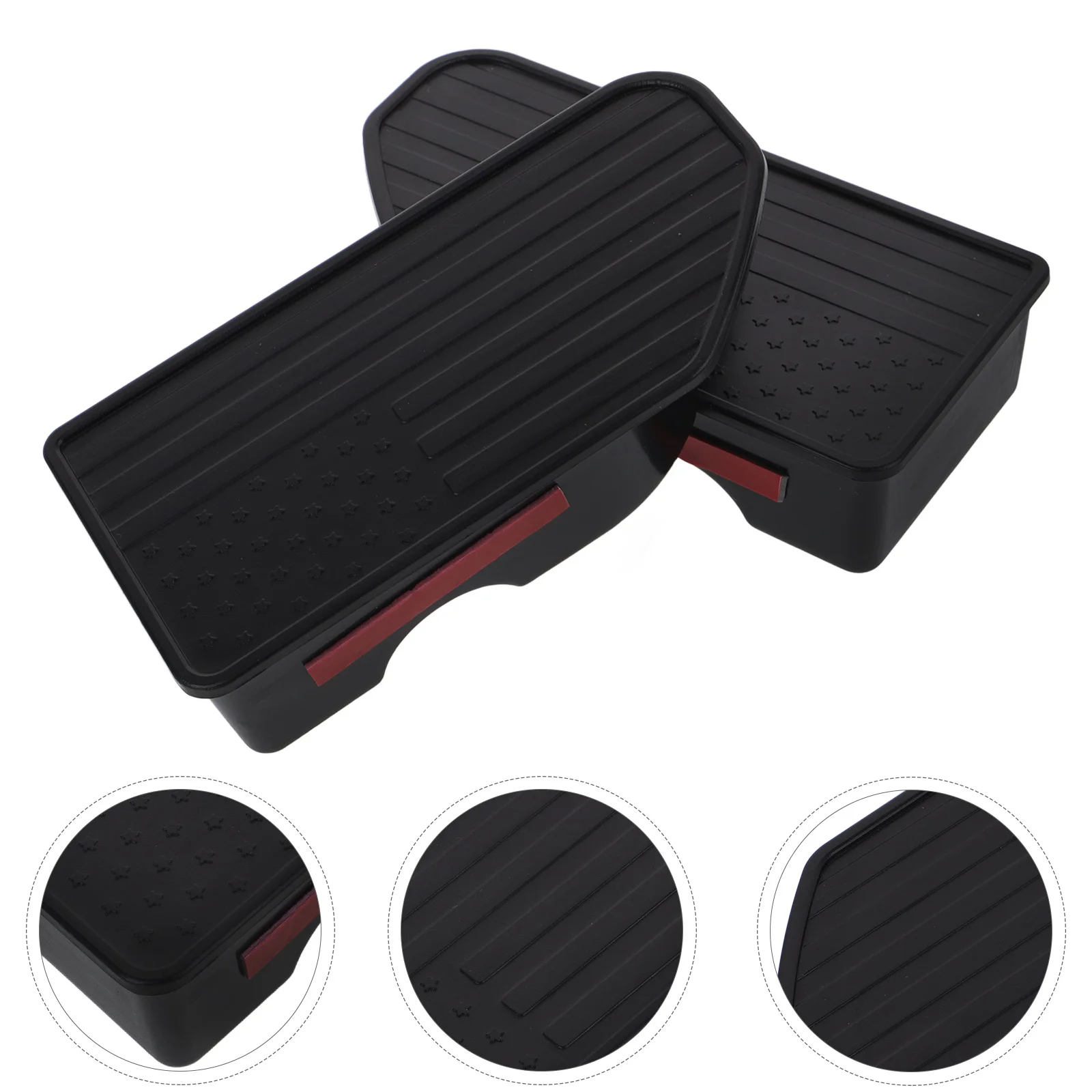 

Truck Bed Rail Cover Rear Stake Hole Caps Holes Plugs Pickup Accessories for Pocket Covers Abs