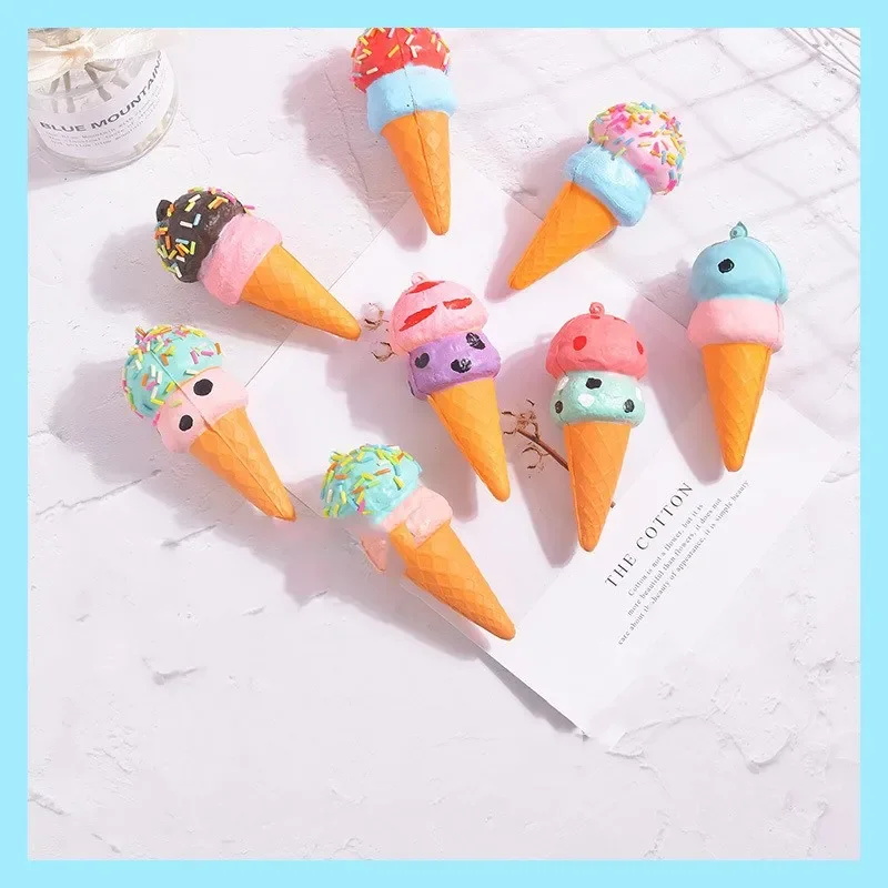 Artificial Ice Cream Model Toys Party Cake Store Dessert Shop Decoration Food Props 1Pc