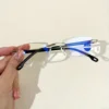 6PCS High Hardness Anti-blue High Quality Reading Glasses Ultra Light Far Sight Goggle To +4.0 Unisex Eye Protection Glasses 4