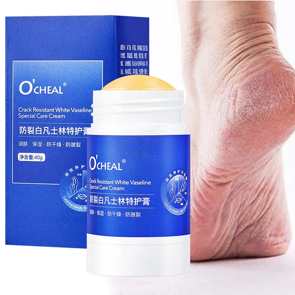 1 PCS Portable Foot Cream Stick Anti Drying Crack Hand Cream Creative