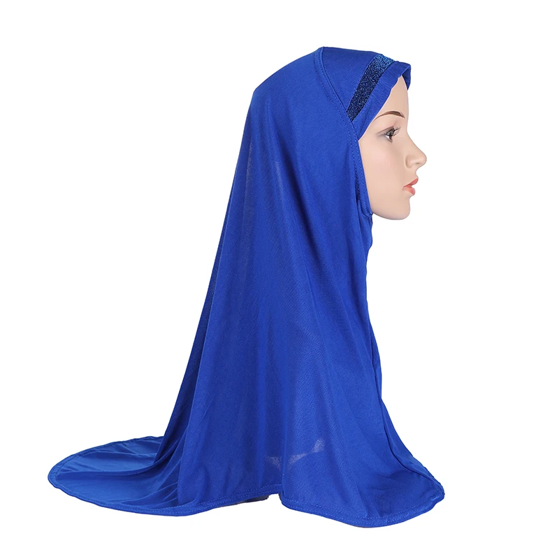 One Piece Amira Muslim Women Sciarpa Hijab Istantanea Pull On Ready Made To Wear Foulard Preghiera Islamica Hijab Niqab Scialle Wrap Hat