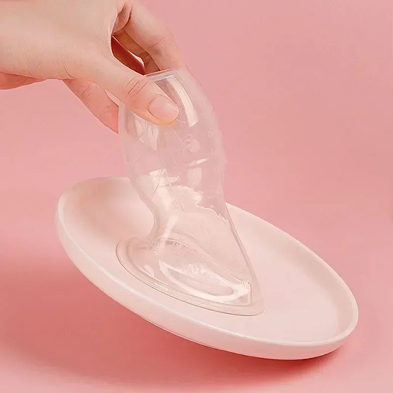 Baby Feeding Manual Breast Pump Partner Breast Collector Automatic Correction Breast Milk Silicone Pumps PP BPA Free 5