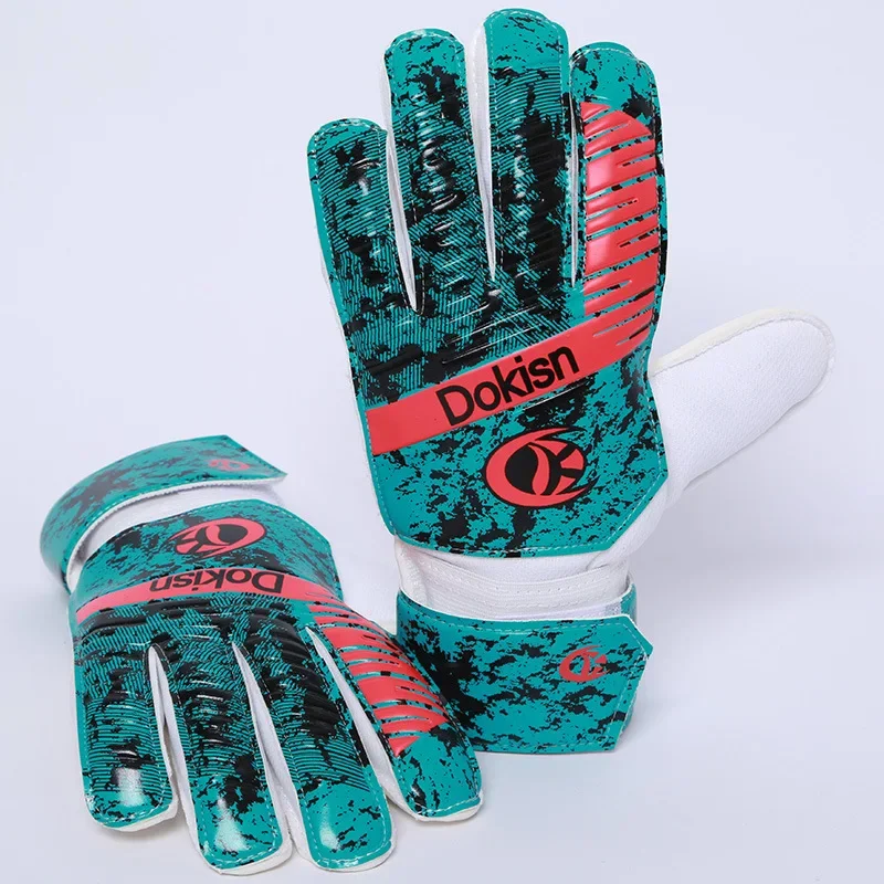 Professional Goalkeeper Gloves Adult Match Training Latex Impact Anti-skid Wearproof Football Gloves Thickened Soccer