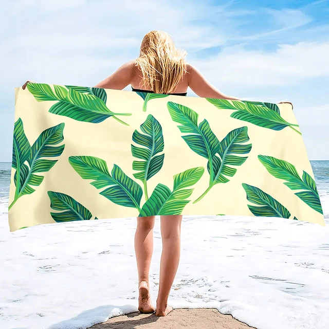Toallas de playa de gran tamaño para adultos, toallas de playa de