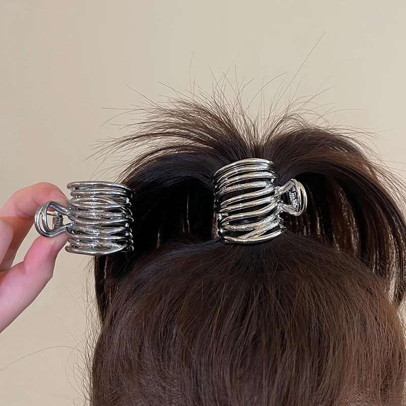 Hair Accessory Hair Clip Hair Headdress High Ponytail Clip for Women Fashion Metal Hair Claw Girls Clamps Girl Fixed Hairpin Claw Clip Hair accessories Headwear