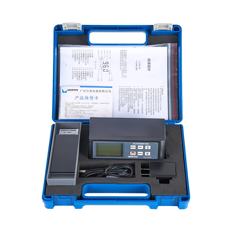 Gloss Meter 20&deg;/60&deg;/85&deg; Digital Gloss Meter GM-268 0.1GU~200GU Ink Paint Coating Stone Tile Plastic Metal Surface gloss meter