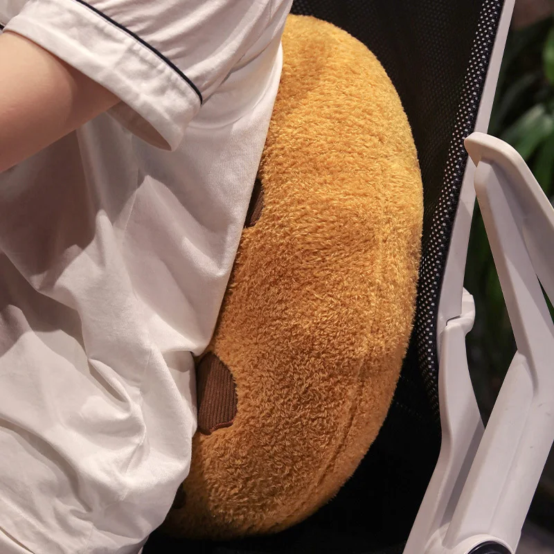 Creative Cookies Plush Seat Cushion Soft Food Pillows Stuffed Doll Toys for Kids Children Girl Birthday Room Decor New Year Gift 5