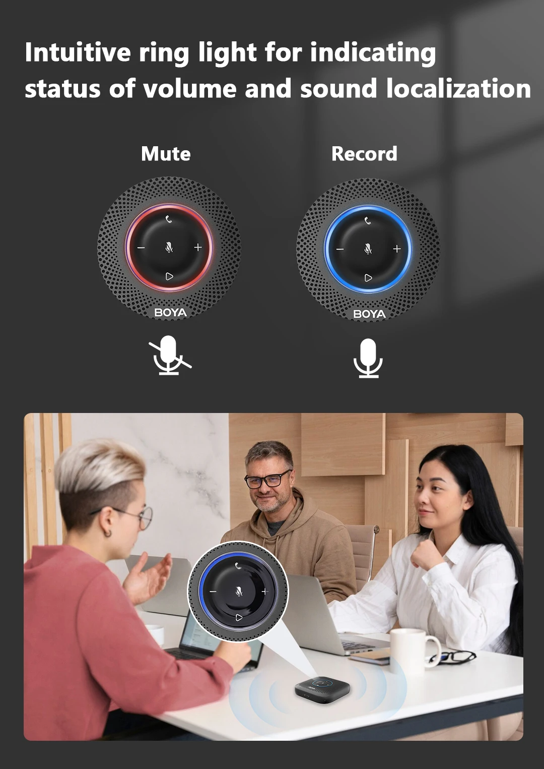 Boya Blobby Pro Bluetooth Conference Microphone in Bangladesh