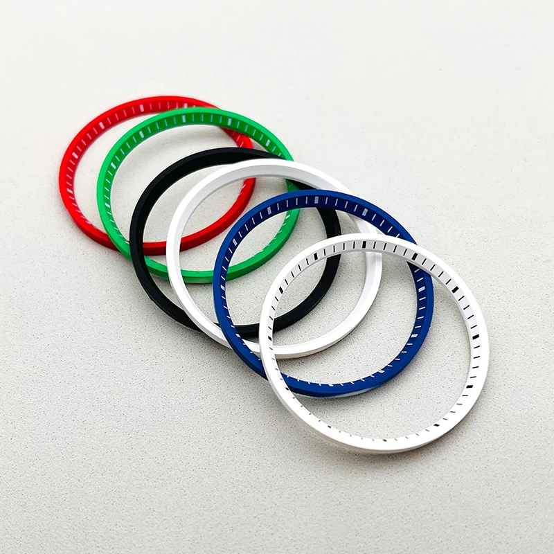 31.4Mm Modifica Gli Anelli Del Capitolo Dell'Orologio In Plastica Per Seiko 6105 6309 Turtle Captain Willard Samurai King Case Parti Di Riparazione De