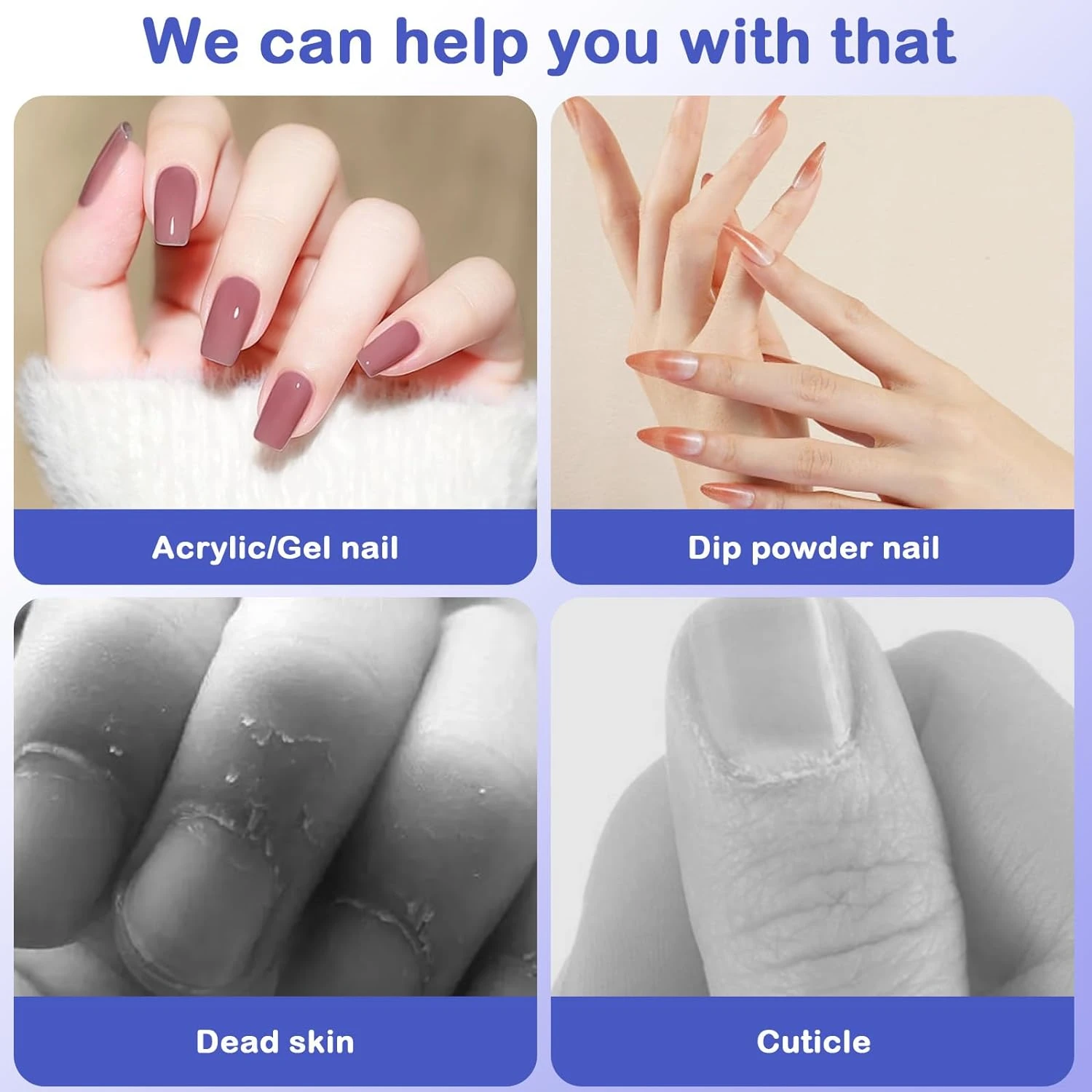 Professional Rechargeable Nail Drill Kit-Portable Beauty Tool for Acrylic, Manicure, Pedicure-Grinder, Polisher, Trimmer W