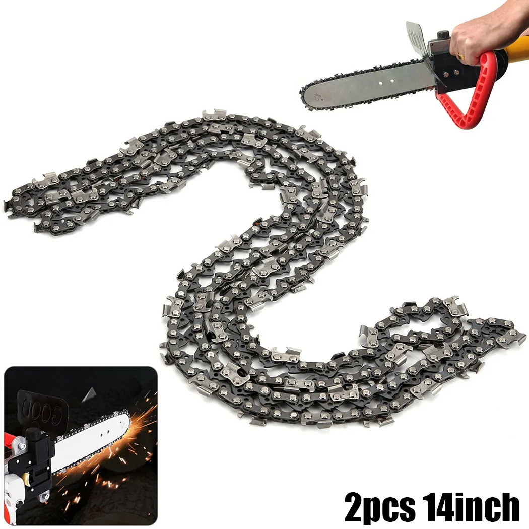 

2 Pcs Chainsaw Chain For Bosch AKE35s Electric Chainsaw 14 Inch Sharp Part Replacement Garden Cutter Accessory