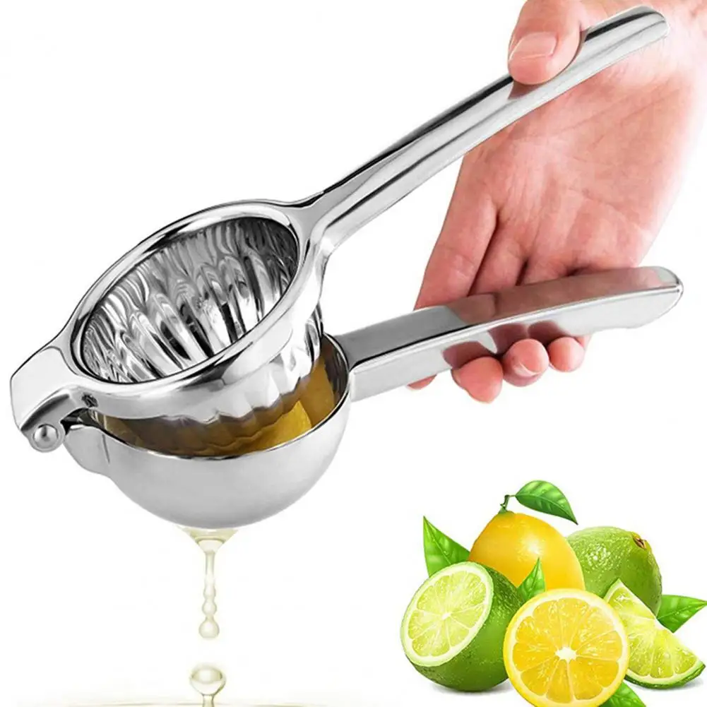 

Lime Juicer Ergonomic Handle Heavy-duty Polished Exterior Juice Extraction Fruit Squeezer Hand Extractor for Kitchen