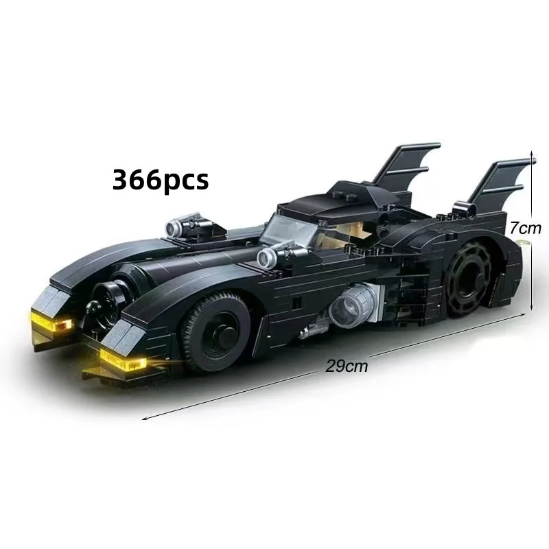 Batmobile Super Car Building Blocks Model Toy For Kids Birthday Gifts