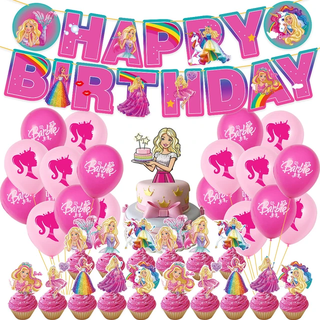 Decorazioni - Compleanno bambina Tema Hawaii Caramelle Barbie™