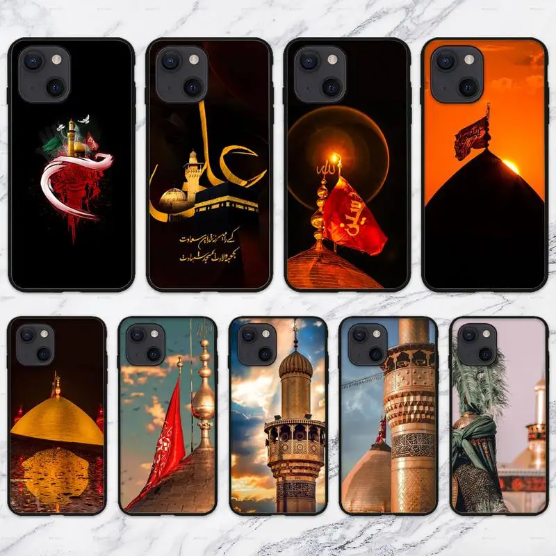 Mecca Imam Ali Islamic Shia Holy Phone Case For iPhone 11 12 Mini 13 Pro XS Max X 8 7 6s Plus 5 SE XR Shell |