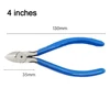 1Pcs 4/5/6inch Diagonal Pliers Multi Functional Electrical Wire Cable Cutters Cutting Side Snips Flush Nipper Hand Tools 4