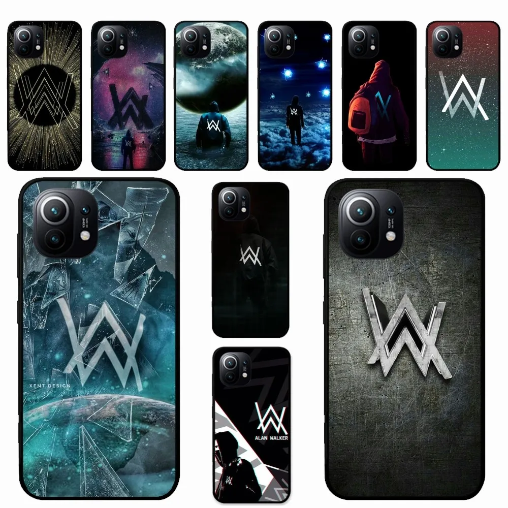 A-Alan W-Walker Custodia Per Telefono Dj Per Xiaomi Mi 5X 8 9 10 11 12 Lite Pro 10T Pocox3Pro Pocom3 Note 10 Pro Lite