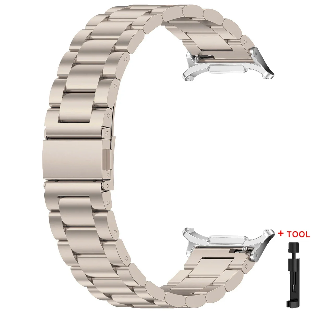 Stainless Steel Quick-Release Bracelet Replacement Wristband