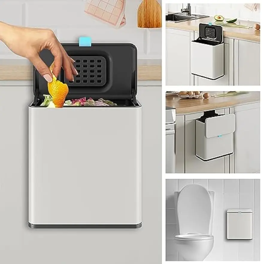 

Mini Desktop Trash Can, Household, Cute Kitchen Office, Creative Storage Bin