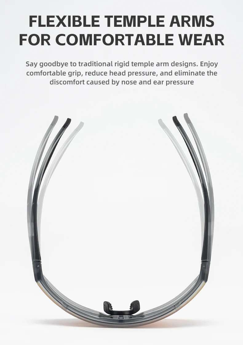 Passformdetails der Fahrradsonnenbrille