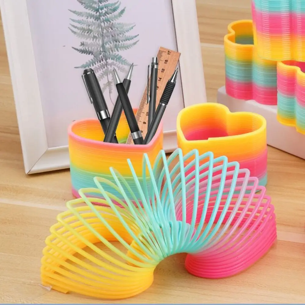Childrens Toys 5pcs Multi-Shape Rainbow Magic Springs Toys