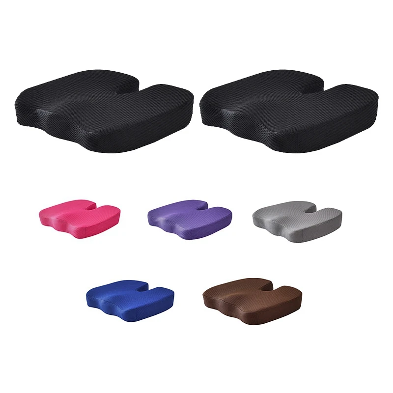 

Memory Foam Cushion Massage Car Office Chair Coccyx Back Coccyx Relief Sedentary