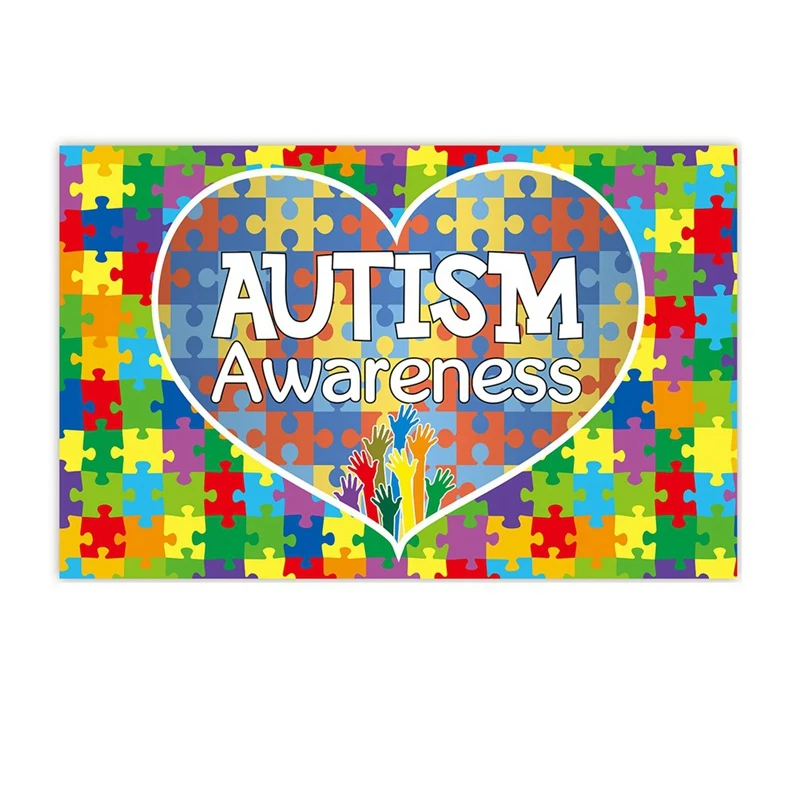 

X см фон для фотосъемки из ткани для дня аутизма