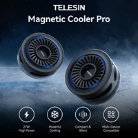 TELESIN – radiateur magnétique pour téléphone portable, ventilateur de refroidissement Pro, dissipateur thermique pour téléphones portables, tablettes, refroidisseur pour jeux en Streaming en direct 2