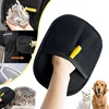 Hot pet hair removal tools reusable gloves, pet double-sided beauty gloves, carpet removal pet fur hair pet supplies