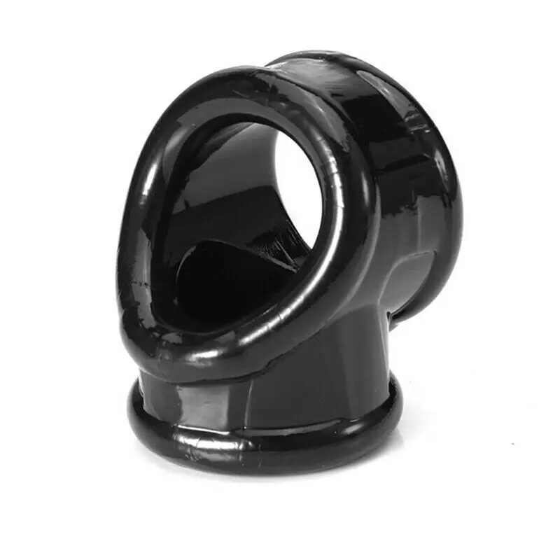 Anello di scroto maschile Ritardo di eiaculazione Anello di cazzo Bondage Anello di erezione Anello di ritardo Anello riutilizzabile Ingrandimento Palla Barella Sesso_voghion.com