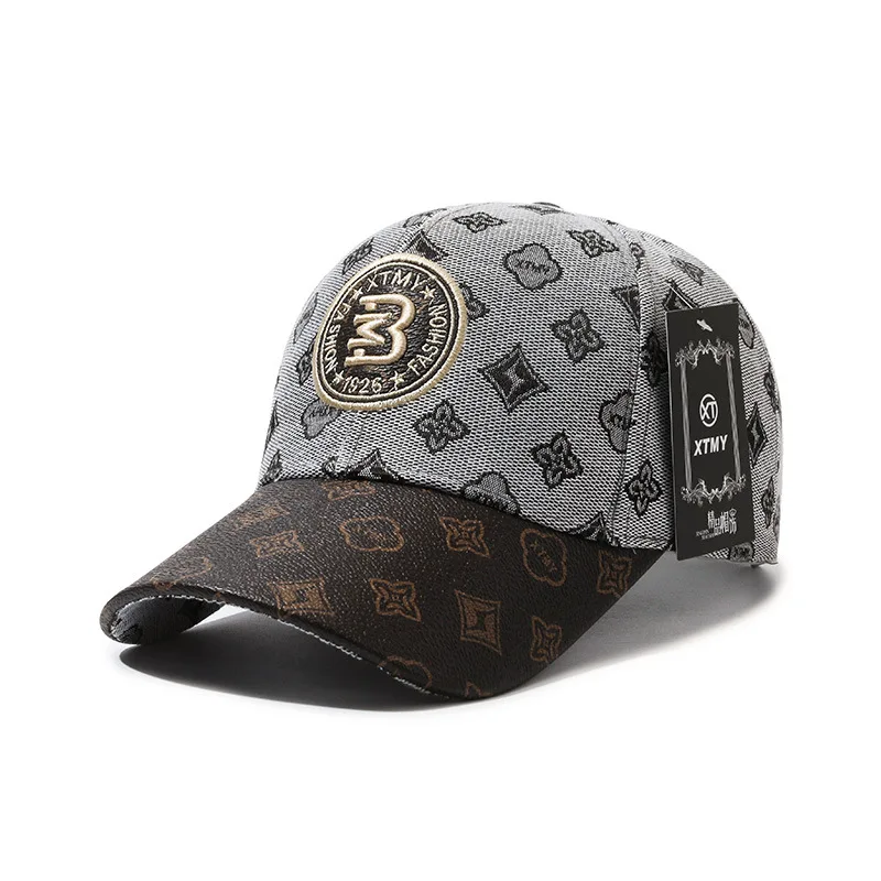 Summer High Quality Fashion Cotton Breathable Baseball Hat Snapback Letter Embroidery Face-Slimming Outdoor Cap for Women/Men 5