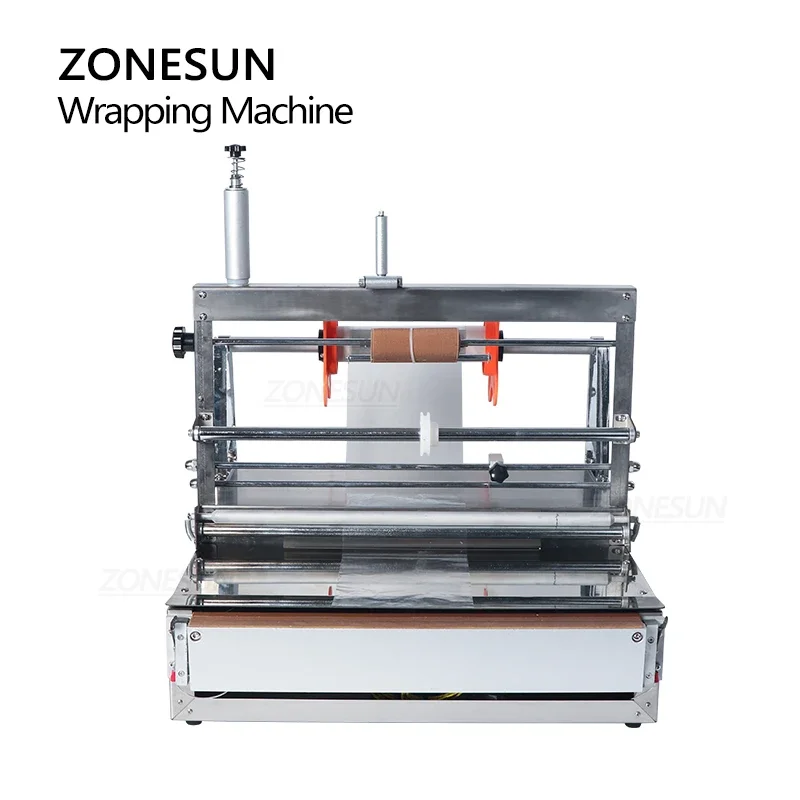 ZONESUN ZS-ACW88 Manual Cigarette Poker Box BOPP Cellophane Film Heat Sealing Wrapping Packaing Machine 5