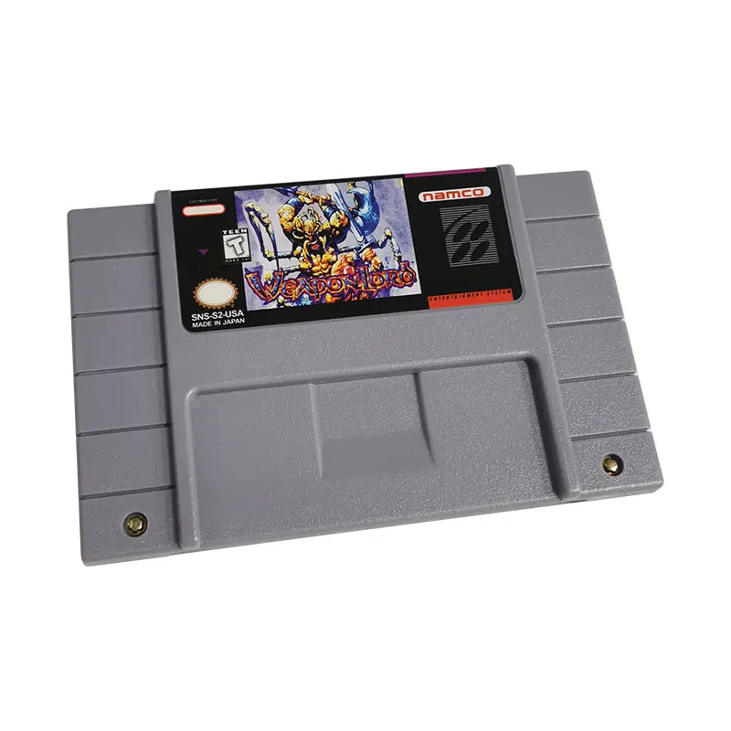 

Weapon Lord - Super NES Games SNES Cartridge,Retro 16 Bit Card for Super Famicom SFC SNES Classic Console | US NTSC Version