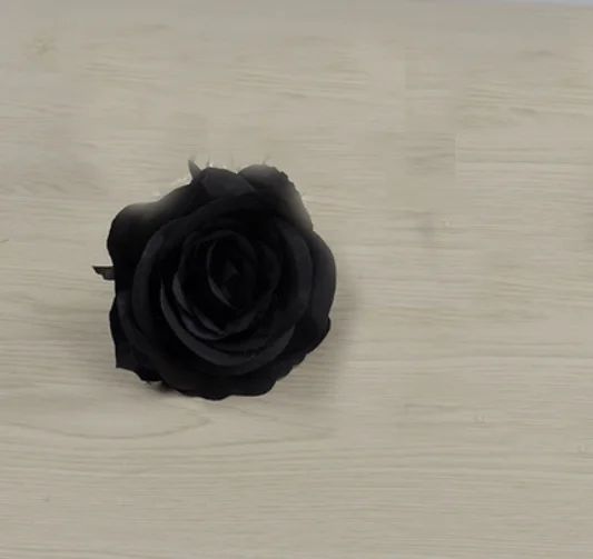 Flor artificial de rosas negras com ramos solteiros, flor de dente de leão,  decoração para casa, dia das bruxas, natal e festa, simulação de flores de  seda - AliExpress Casa e Jardim