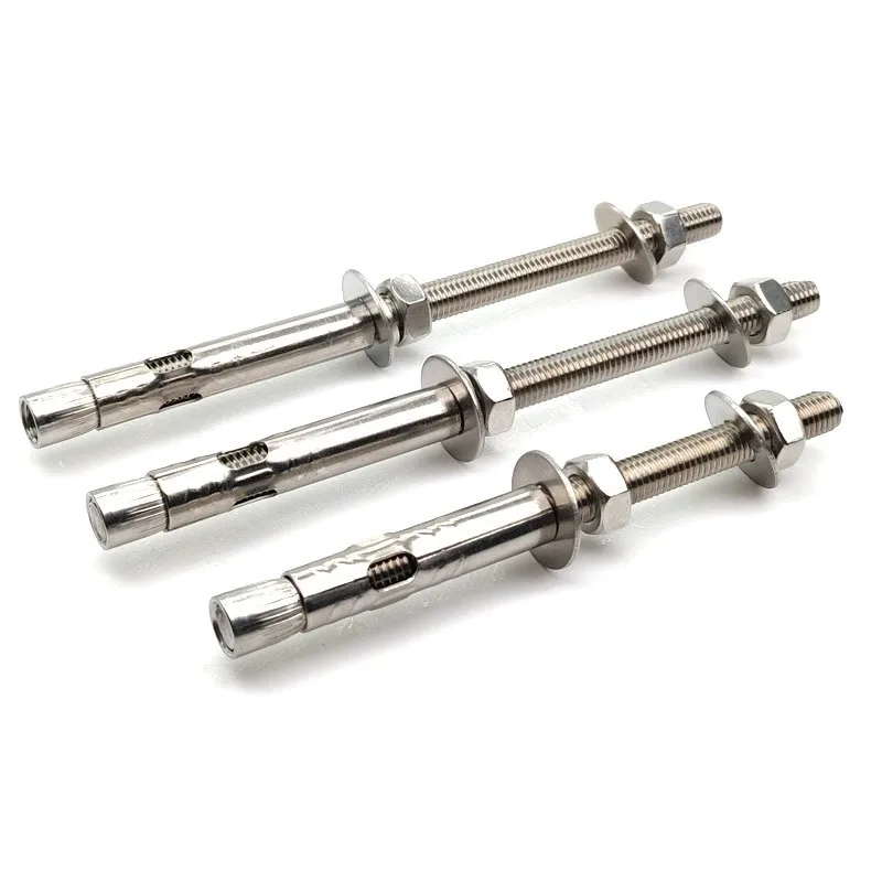 

304 удлиненный расширительный винт из нержавеющей стали, сверхдлинный расширительный болт для потолка, вешалка для одежды, выдвижной винт M6 M10 M12