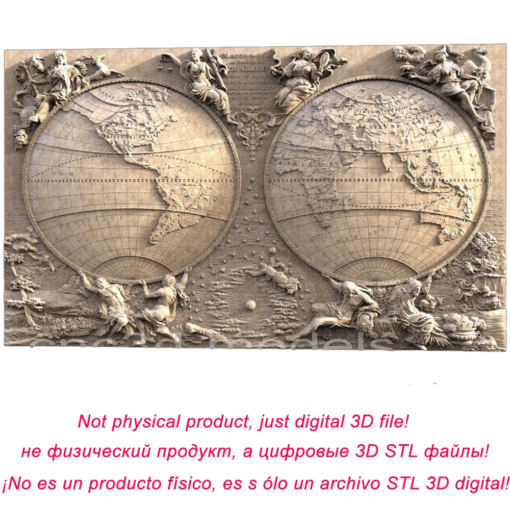Details about   CNC 3d Relief Model STL for Router 3 axis Engraver Aspire 
