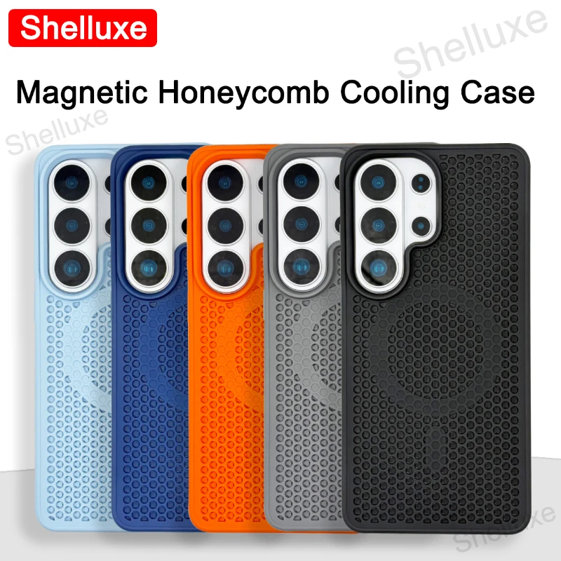 Ultra Cooling Magnetic Case with Breathable Mesh Design - Hard Shell Protective Cover