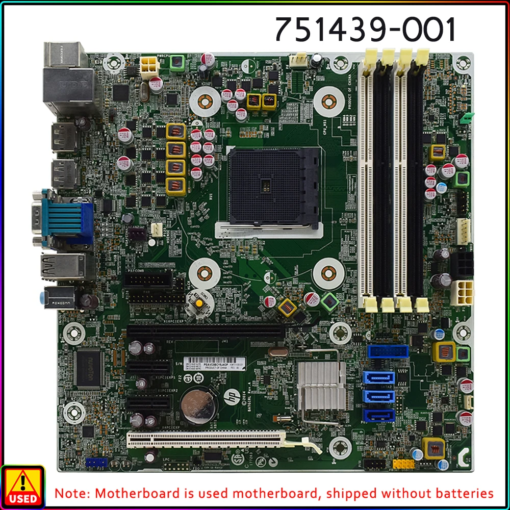 

HP EliteDesk 705 G1 MT/SFF Original FM2 Motherboard 751439-001