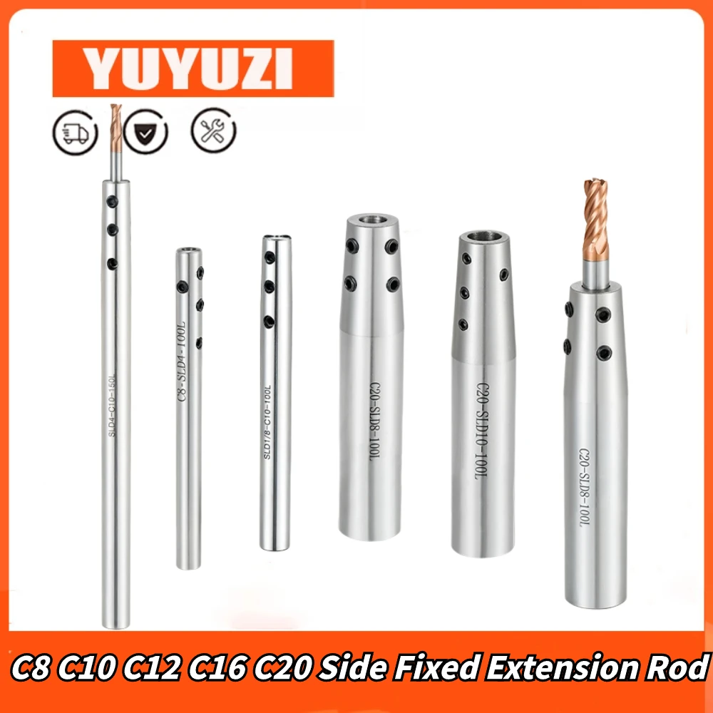 

3mm 8mm 10mm 12mm High Precision Side Fixed SLD Extension Rod Extension Rod C8 C10 C12 C16 C20 Side Fixed Extension Rod