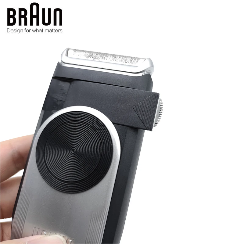 Braun M90 Electric Shaver Mobile Shave Trimmer Washable Beard Molding Shaving Machine Dry Battery Power Portable