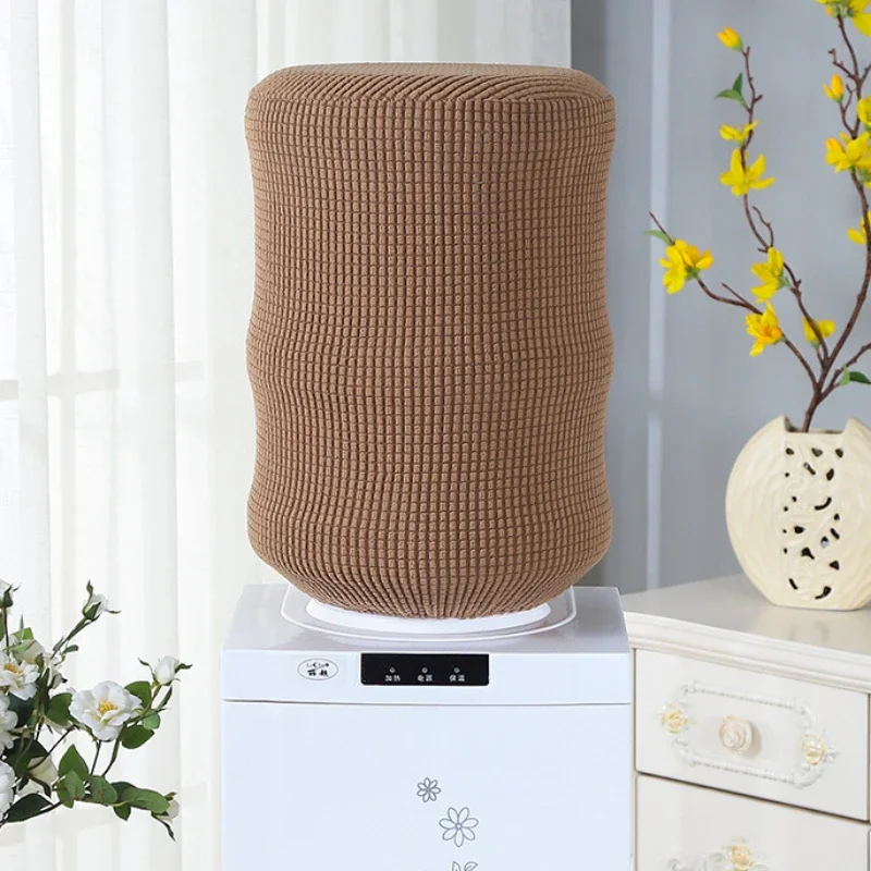 New Solid Knitted Drinking Fountains Barrels Water Dispenser Dust Cover Household Merchandises Protector Barreled Water Cover