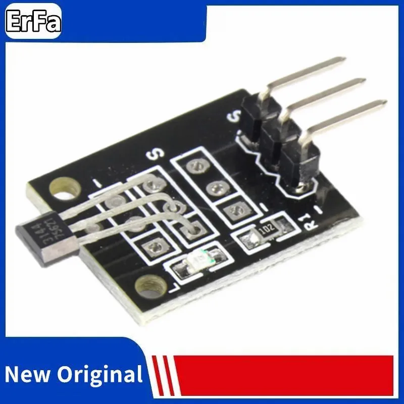 (1 ~ 5 ~ 10 Pz) Ky-003 Modulo Sensore Magnetico Hall Per Arduino Avr Smart Cars Kit Di Avviamento Fai Da Te