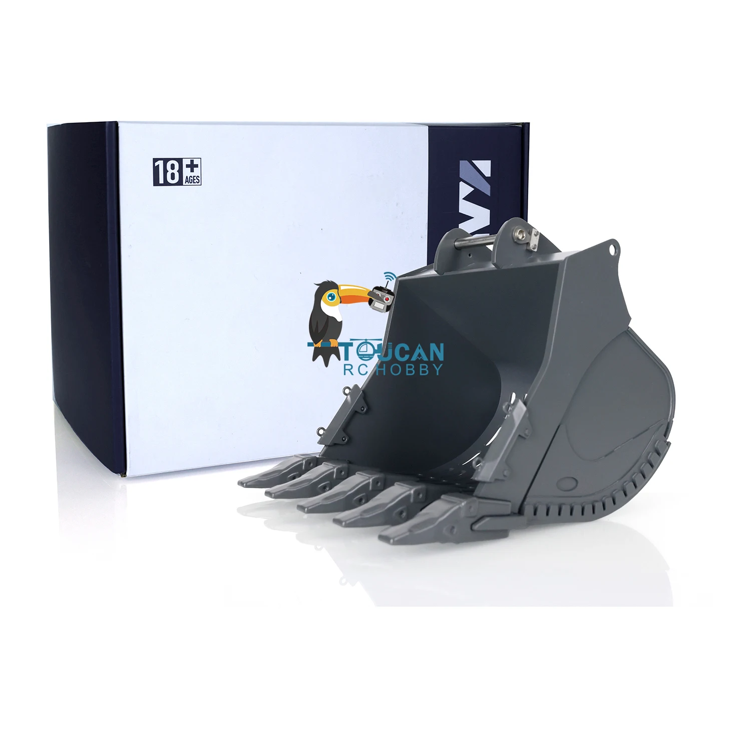 

HUINA Metal Bucket For Kabolite 1/14 K970 100S Hydraulic Excavator DIY Model Adult DIY Toy Part TH20316-SMT1