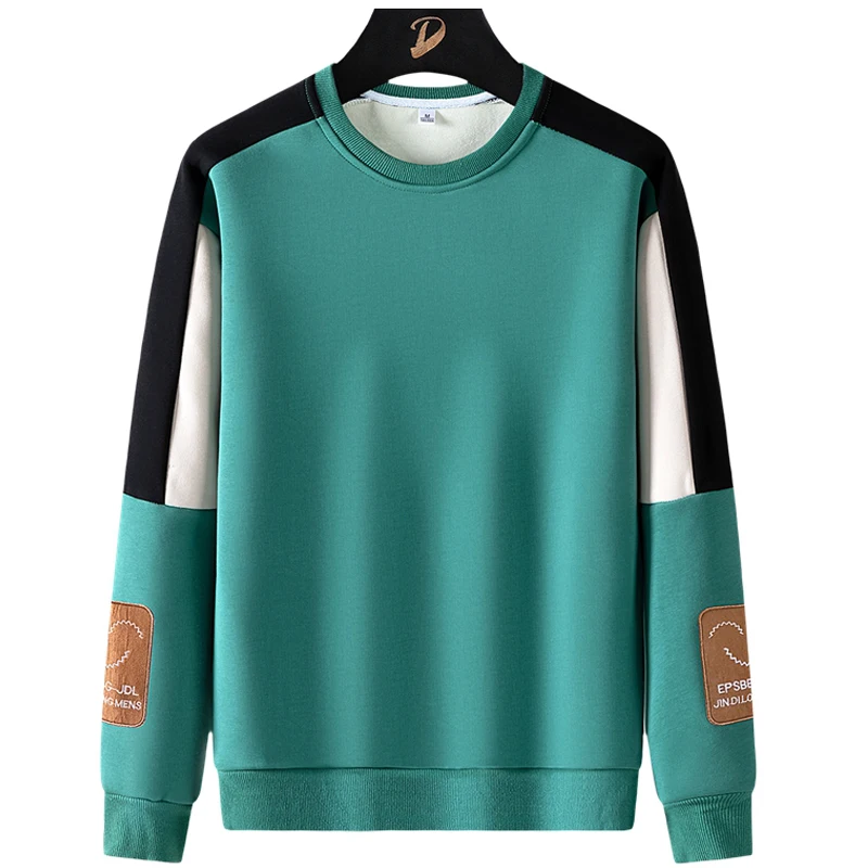 Hoodies Sweatshirt Mens Spring autumn New splicing embroidery warm youth Hoodie Men's Casual long sleeves Sweatshirts M-5XL 6625